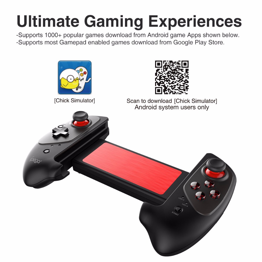Ipega Telescopic Bluetooth Gaming Controller – PG-9083 – Black | Ardy ...